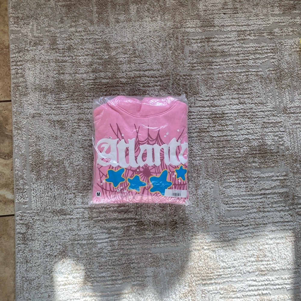 Pink Graphic 'Atlanta' Spyder hoodie